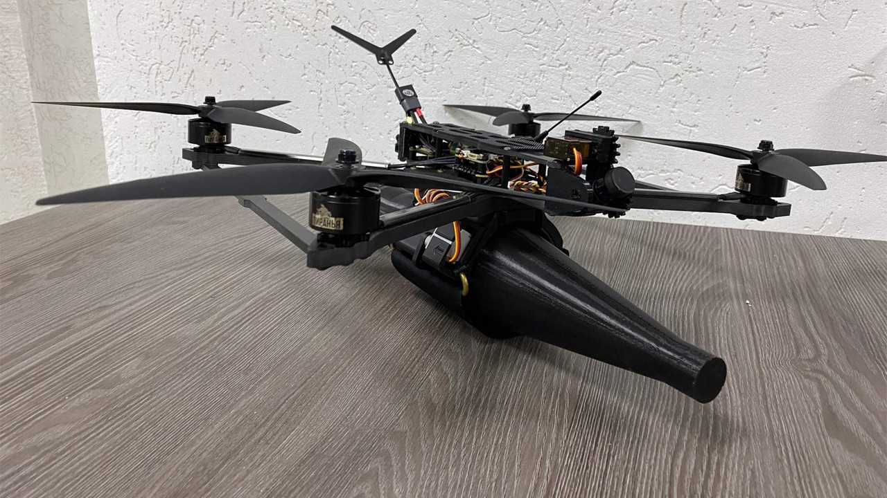 Piranha-10 Russian Unmanned Aerial Vehicle (UAV) (A)